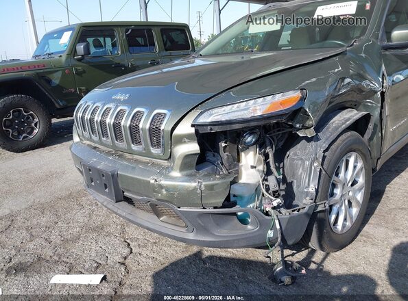 1C4PJMCB0JD609700 2018 JEEP CHEROKEE Green Widok z przodu