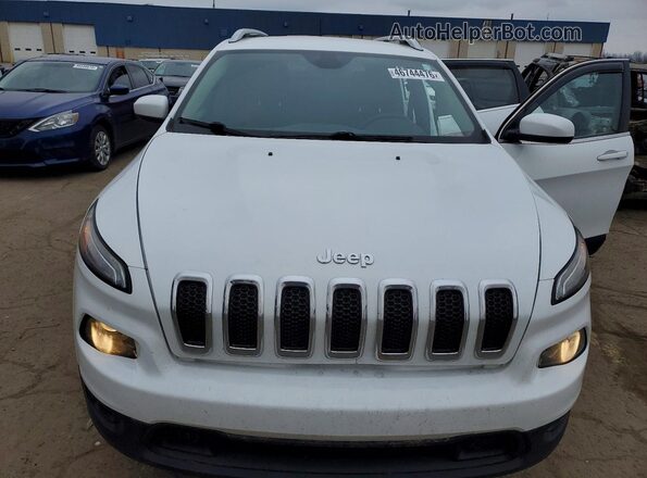 1C4PJMCB2GW296274 2016 JEEP CHEROKEE Белый Вид подкапотного пространства