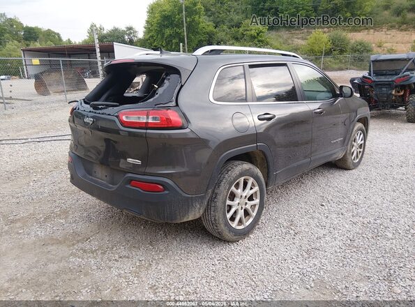 1C4PJMCB2HW546162 2017 JEEP CHEROKEE Gray Trasero derecho