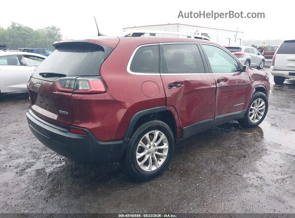 1C4PJMCB2KD472891 2019 JEEP CHEROKEE Red Rear right