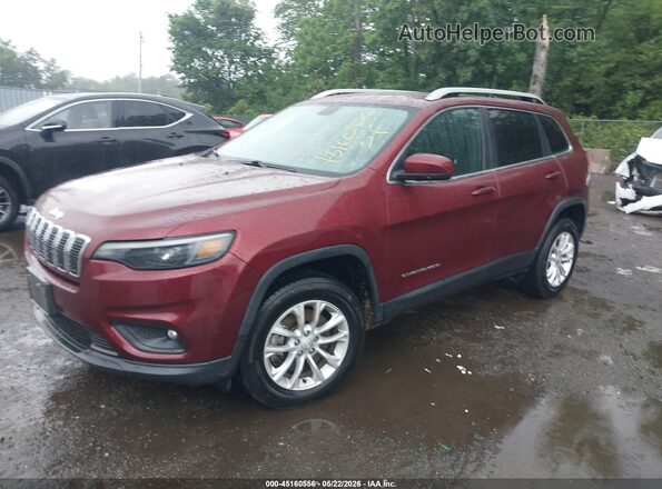 1C4PJMCB2KD472891 2019 JEEP CHEROKEE Red Front left