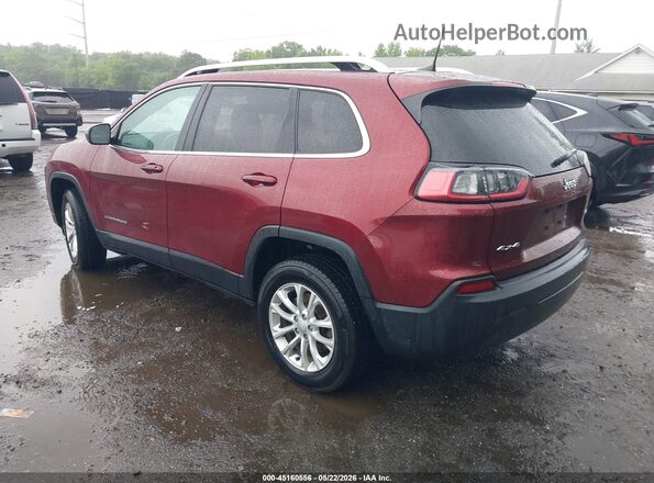 1C4PJMCB2KD472891 2019 JEEP CHEROKEE Red Rear left