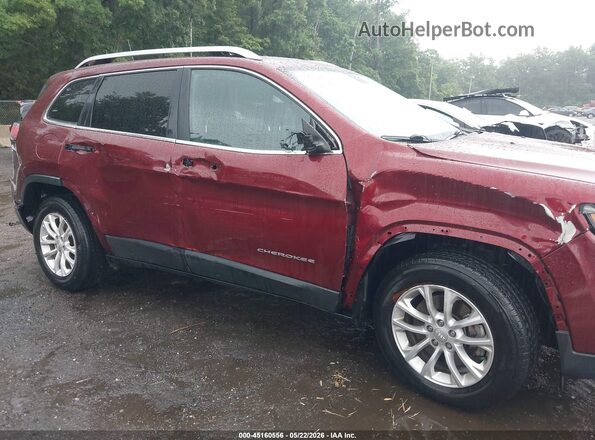 1C4PJMCB2KD472891 2019 JEEP CHEROKEE Red Front view