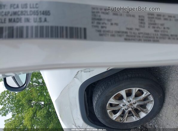 1C4PJMCB2LD651465 2020 JEEP CHEROKEE White Вид підкапотного простору