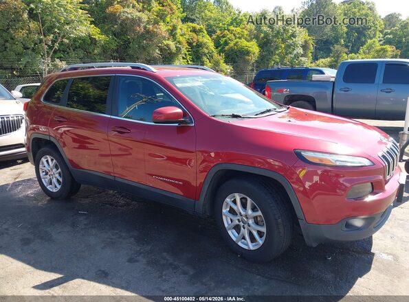 1C4PJMCB4GW310059 2016 JEEP CHEROKEE Red Vista interior trasera