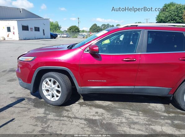 1C4PJMCB4GW310059 2016 JEEP CHEROKEE Red Vista interior de 360 grados