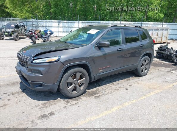 1C4PJMCB5HW568821 2017 JEEP CHEROKEE Gray Առջևի ձախ երեք քառորդ տեսարան