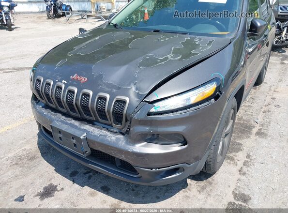 1C4PJMCB5HW568821 2017 JEEP CHEROKEE Gray Դիմացի տեսք