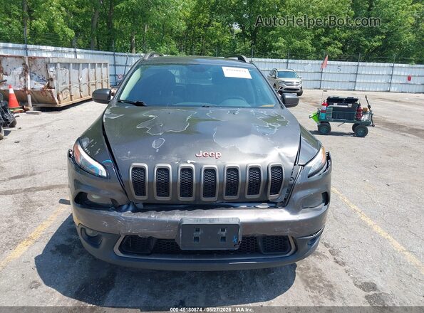 1C4PJMCB5HW568821 2017 JEEP CHEROKEE Gray Սարքավորումների վահանակի տեսք