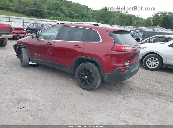 1C4PJMCB5HW660074 2017 JEEP CHEROKEE Red უკანა მარცხენა
