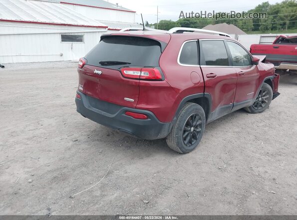 1C4PJMCB5HW660074 2017 JEEP CHEROKEE Red უკანა მარჯვენა