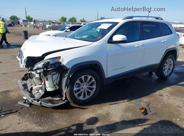 1C4PJMCB5LD507425 2020 JEEP CHEROKEE White Vista tres cuartos delantera izquierda