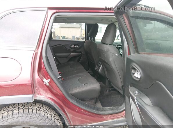 1C4PJMCB6KD232002 2019 JEEP CHEROKEE Red VIN կոդի պիտակի տեսք