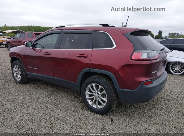 1C4PJMCB6KD232002 2019 JEEP CHEROKEE Red Հետևի ձախ