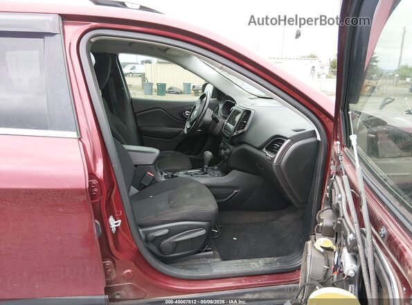 1C4PJMCB6KD232002 2019 JEEP CHEROKEE Red Սալոնի դիմացի տեսք