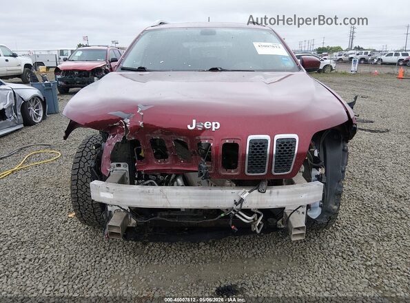 1C4PJMCB6KD232002 2019 JEEP CHEROKEE Red Սալոնի հետևի տեսք