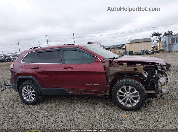 1C4PJMCB6KD232002 2019 JEEP CHEROKEE Red Սալոնի 360 աստիճան տեսք