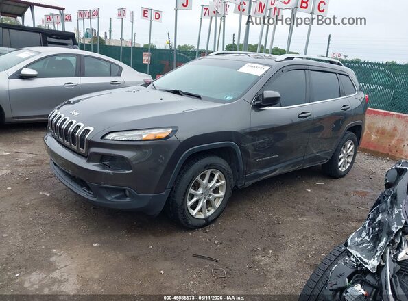 1C4PJMCB7GW371812 2016 JEEP CHEROKEE Gray Передня ліва чверть