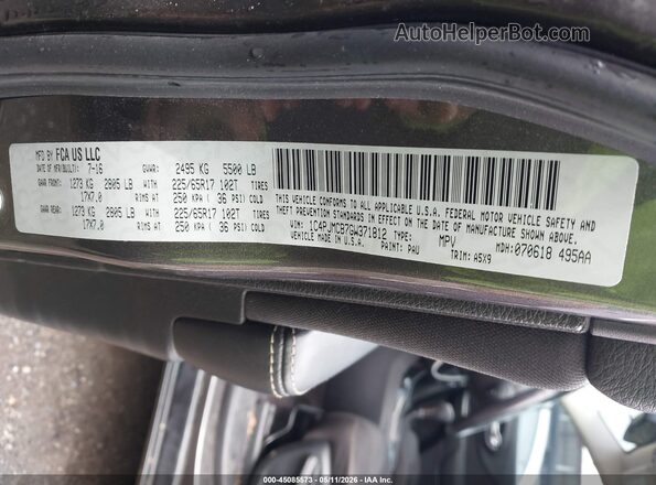 1C4PJMCB7GW371812 2016 JEEP CHEROKEE Gray Вид підкапотного простору
