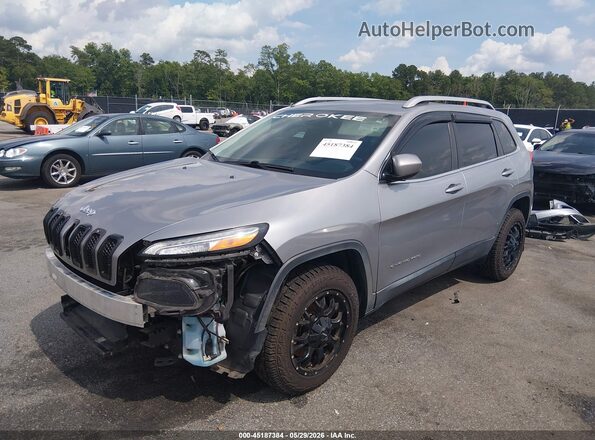 1C4PJMCB7HW543886 2017 JEEP CHEROKEE Gray Передня ліва чверть