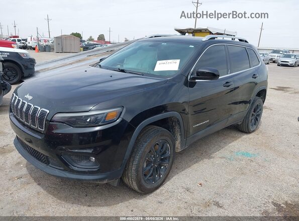 1C4PJMCB8KD192795 2019 JEEP CHEROKEE Black Przód lewy