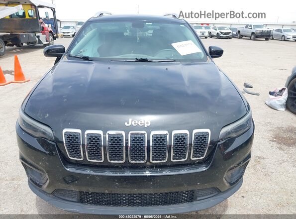 1C4PJMCB8KD192795 2019 JEEP CHEROKEE Black Widok wnętrza z tyłu