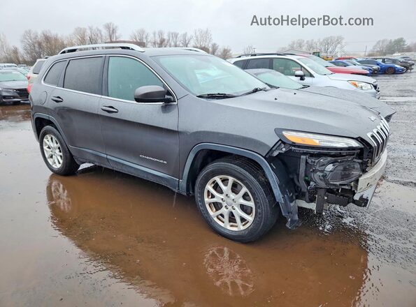 1C4PJMCB9GW345552 2016 JEEP CHEROKEE Серый Передняя правая четверть