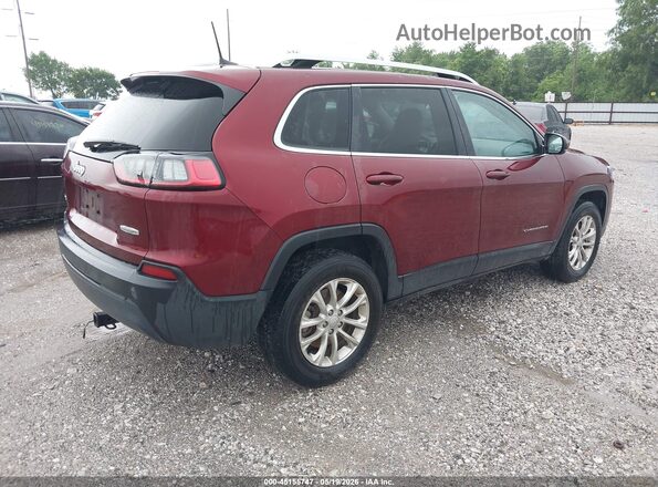1C4PJMCB9KD437765 2019 JEEP CHEROKEE Red Trasero derecho