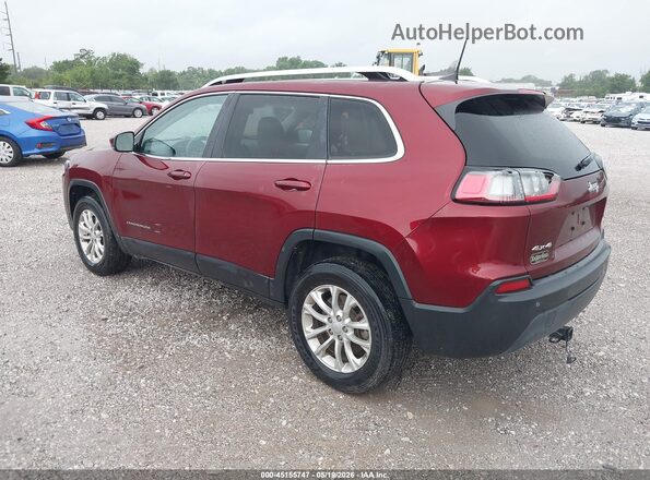 1C4PJMCB9KD437765 2019 JEEP CHEROKEE Red Trasero izquierdo