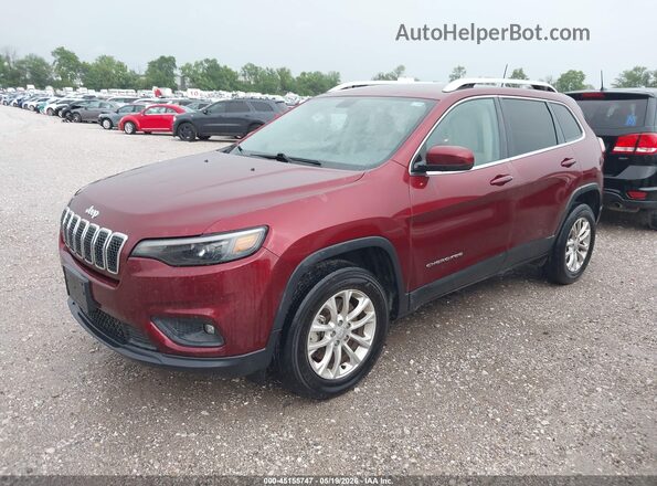 1C4PJMCB9KD437765 2019 JEEP CHEROKEE Red Vista tres cuartos delantera izquierda