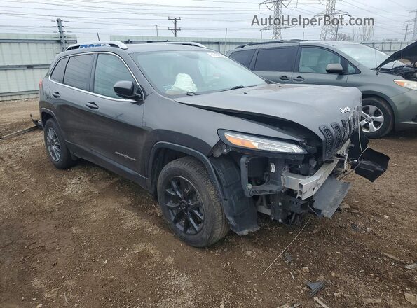 1C4PJMCBXGW341817 2016 JEEP CHEROKEE Угольный Передняя правая четверть