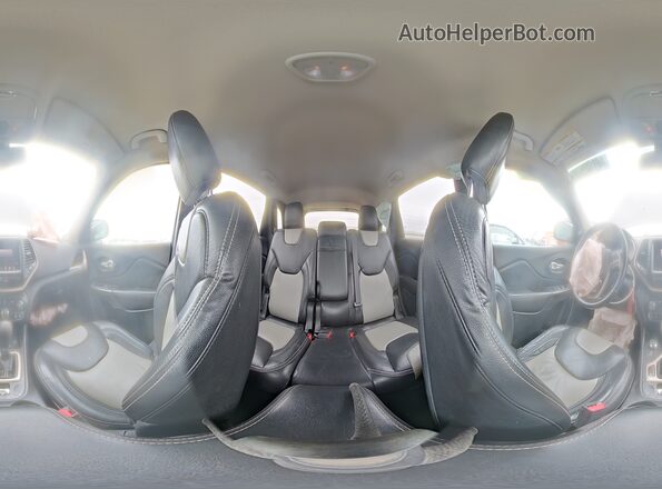 1C4PJMCBXGW341817 2016 JEEP CHEROKEE Угольный Панорамный вид салона 360°