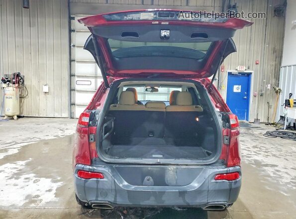 1C4PJMCS0GW148169 2016 JEEP CHEROKEE Red უკანა ხედი