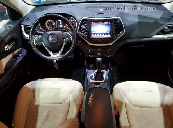 1C4PJMCS0GW148169 2016 JEEP CHEROKEE Red წინა პანელის ხედი