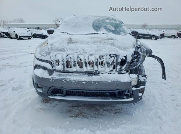 1C4PJMCS0HW567947 2017 JEEP CHEROKEE Charcoal Вид спереду