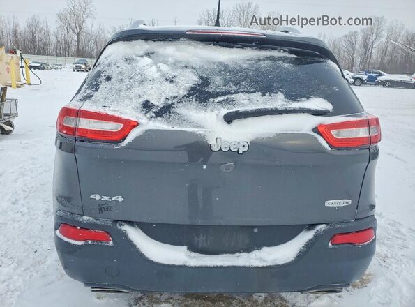 1C4PJMCS0HW567947 2017 JEEP CHEROKEE Charcoal Вид ззаду