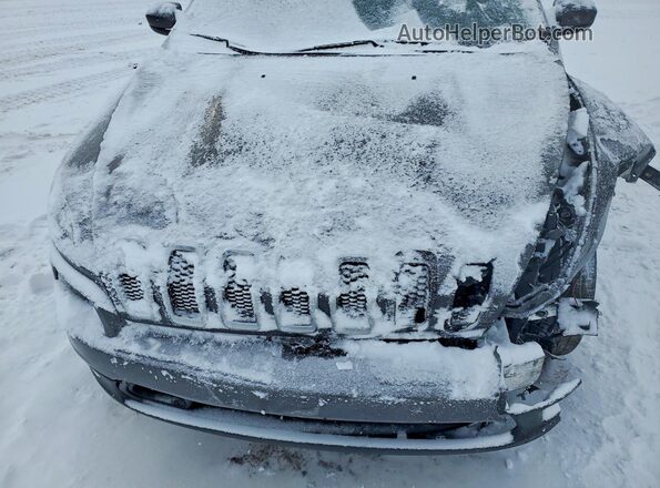 1C4PJMCS0HW567947 2017 JEEP CHEROKEE Charcoal Вид підкапотного простору