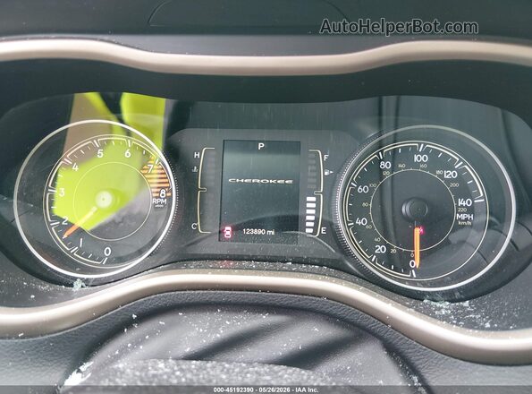 1C4PJMCS1GW305627 2016 JEEP CHEROKEE Black Vista de los asientos traseros