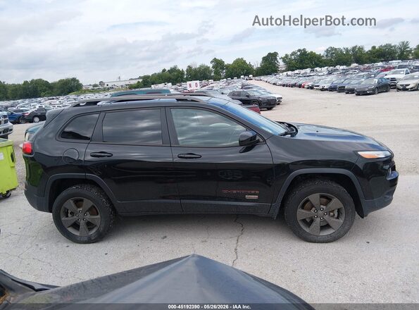 1C4PJMCS1GW305627 2016 JEEP CHEROKEE Black Vista interior trasera