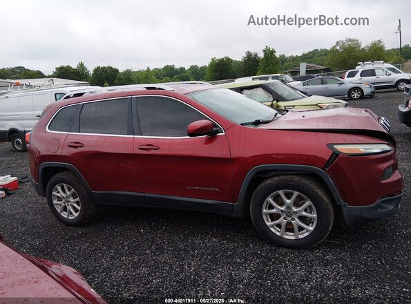 1C4PJMCS1GW326400 2016 JEEP CHEROKEE Red Widok wnętrza z tyłu