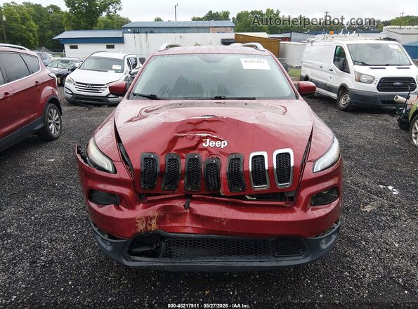 1C4PJMCS1GW326400 2016 JEEP CHEROKEE Red Widok zestawu wskaźników