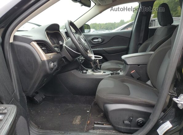 1C4PJMCS3HW544601 2017 JEEP CHEROKEE Black Vista interior delantera