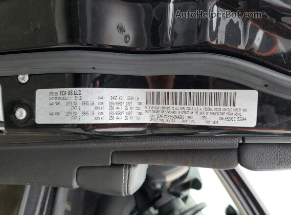 1C4PJMCS3HW544601 2017 JEEP CHEROKEE Black Vista del compartimento del motor