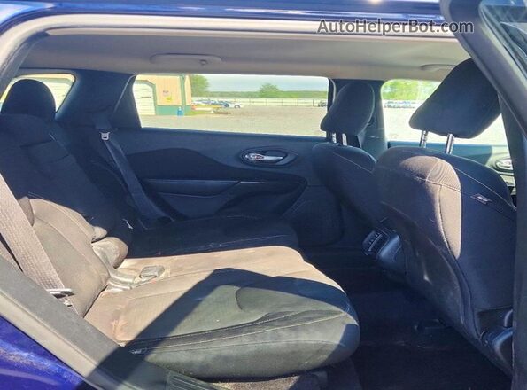 1C4PJMCS6GW270700 2016 JEEP CHEROKEE Blue Հետևի նստատեղերի տեսք