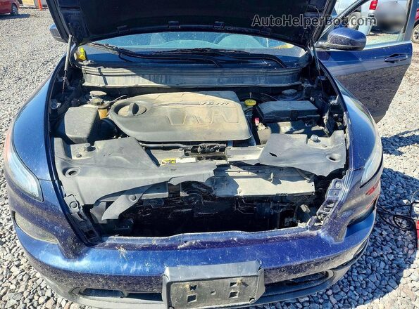 1C4PJMCS6GW270700 2016 JEEP CHEROKEE Blue Սալոնի հետևի տեսք