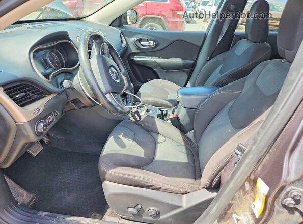 1C4PJMCS7GW110857 2016 JEEP CHEROKEE Gray Vista interior delantera