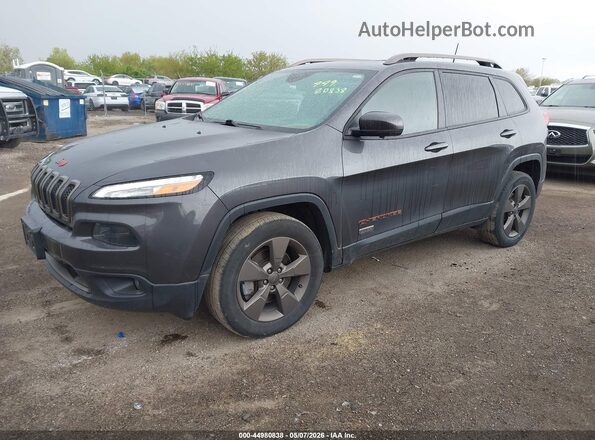 1C4PJMCS7HW545587 2017 JEEP CHEROKEE Gray Առջևի ձախ երեք քառորդ տեսարան