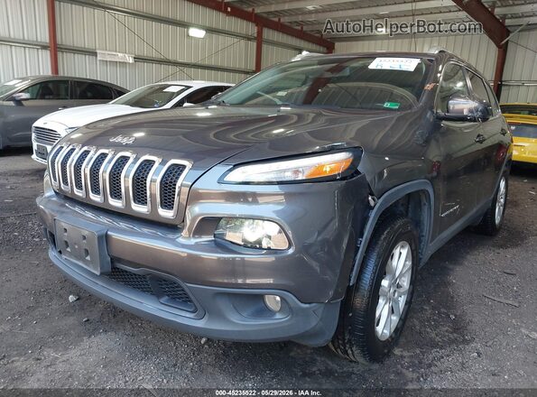 1C4PJMCS7HW608879 2017 JEEP CHEROKEE Blue Вид спереду
