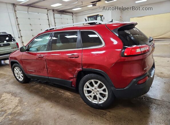 1C4PJMCS8GW134200 2016 JEEP CHEROKEE Red Trasero izquierdo