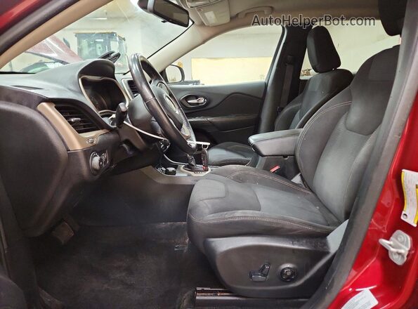 1C4PJMCS8GW134200 2016 JEEP CHEROKEE Red Vista interior delantera